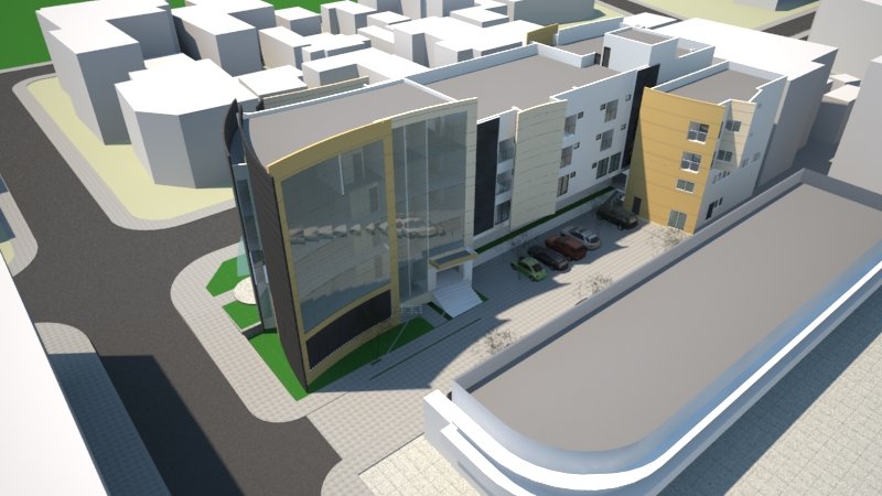 Mixed-Use Commercial Complex 1